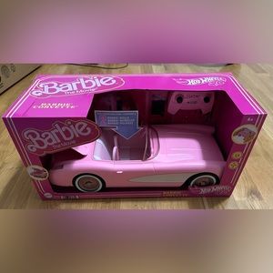 Hot Wheels RC Barbie Corvette Remote Control Car